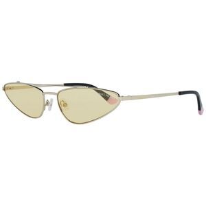 Victoria's Secret Cat Eye Sunglasses Gold Metal Frame Women Gold